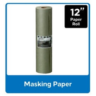 Masking Paper Set of 12 and 18 Brown Masking Paper Rolls (60