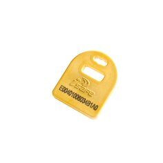 3M Connected Safety ID Mechanical Mount HF RFID Tag CSID-MMTY, 9505839,  Yellow, 25/Pack, 1 ea/Case 27420 - Strobels Supply