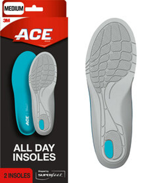 ACE Insoles All Day 209654, Medium 22273