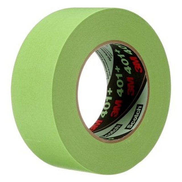 3M High Performance Green Masking Tape, 401, 48 mm x 55 m
