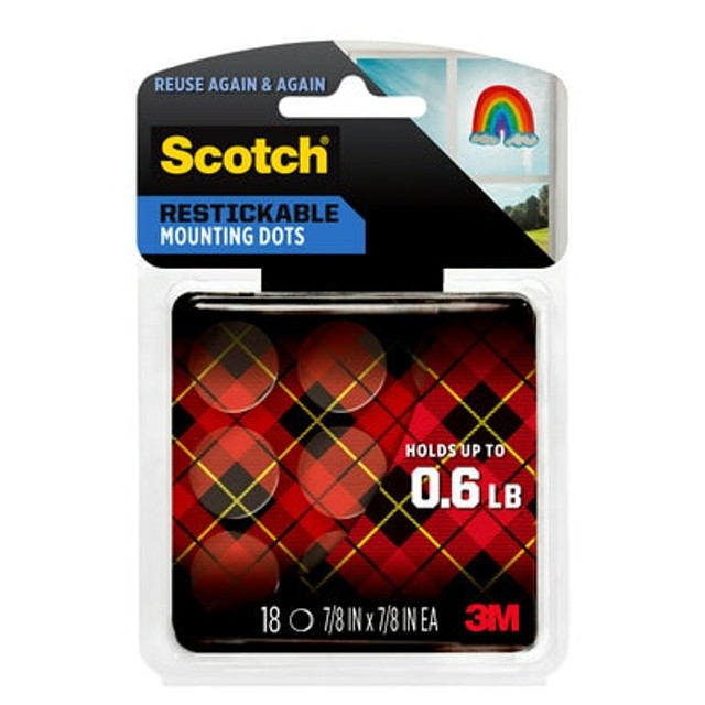 Scotch® Restickable Mounting Dots