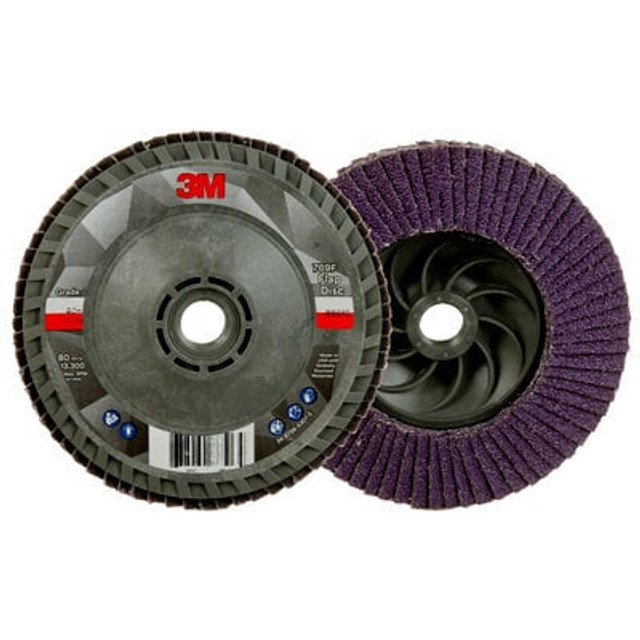 3M Flap Disc 769F AB05937, 40+, Quick Change, Type 29