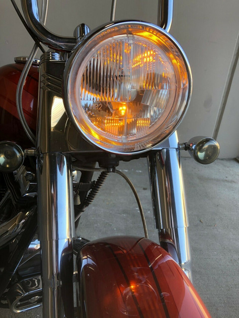 Classic 7" LED Headlight with Various LED City Lights for Motorcycles (SINGLE)