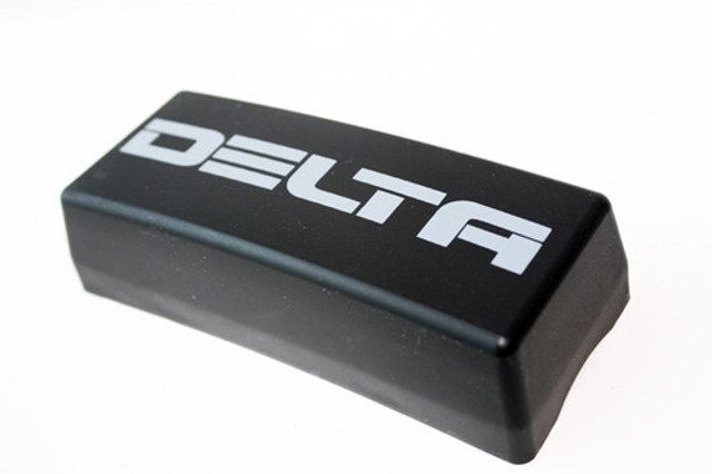 45H Series Lens Cover -Delta Logo Black Rectangular (2x4)