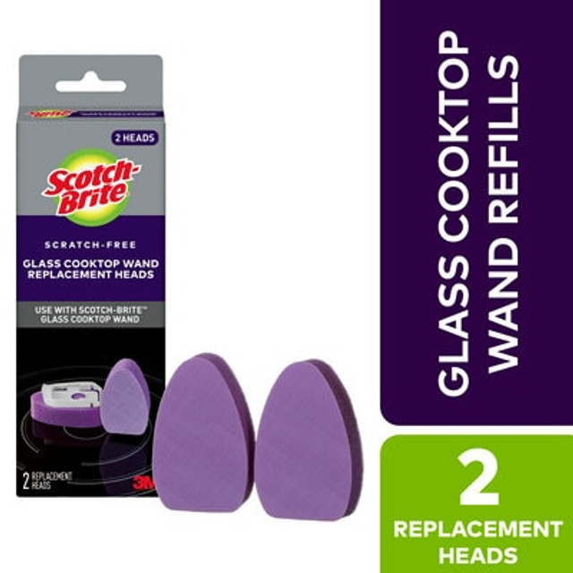 Scotch-Brite Glass Cooktop Cleaner Hero Image 2 Replacement Heads
