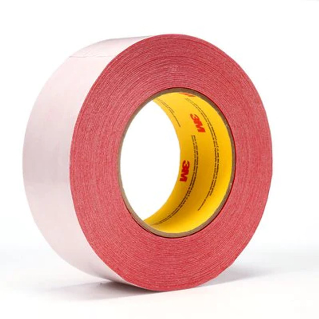 3M Double Coated Tape 9737R, Red, 72 mm x 55 m, 3.5 mil, 16 Rolls/Case 173