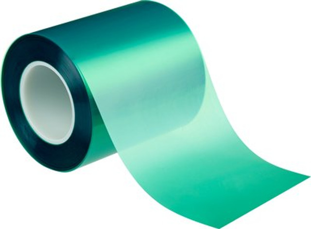 3M Polyester Tape 875, Green, 24 in x 72 yd, 1 roll per case 14607