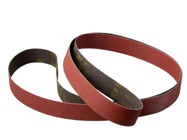 3M Cubitron II Cloth Belt 966F, 36+ YF-weight, 12 in x 126 in,Sine-lok, Full-flex, 100 ea/Case 89138