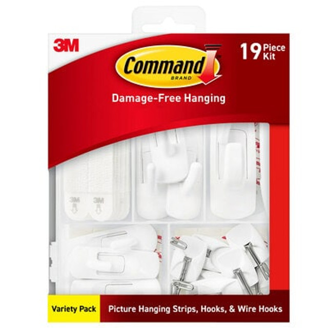 Command General Purpose Variety Kit, 54/Pack