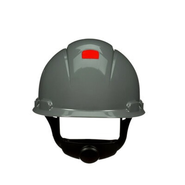 3M SecureFit Hard Hat H-708SFR-UV Grey with UVicator - Backside