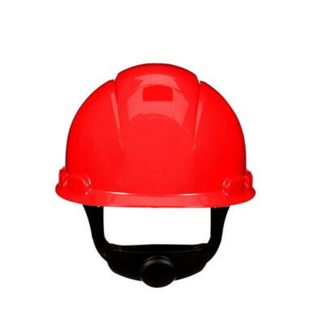 3M SecureFit Hard Hat H-705FR-UV Red with Uvicator - Backside