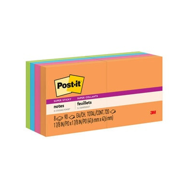 Post-it(R) Super Sticky Notes 622-8SSAU, Rio de Janeiro