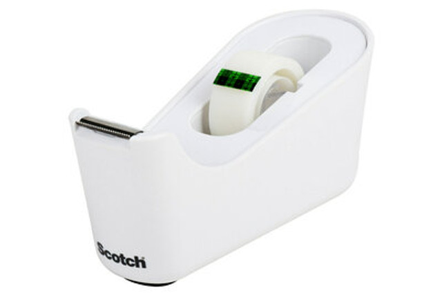 Scotch® Tape Dispenser White, C18
