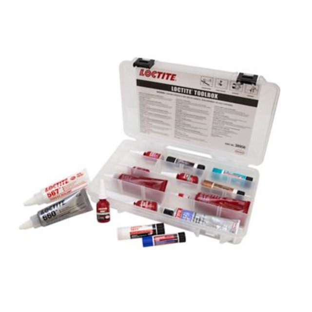 TOOLBOX OF 15 MRO PRODUCTS Loctite