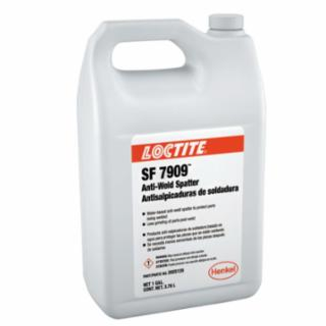 SF 7909 Anti-Weld Spatter, 1 gal Plastic Container, Loctite | Clear