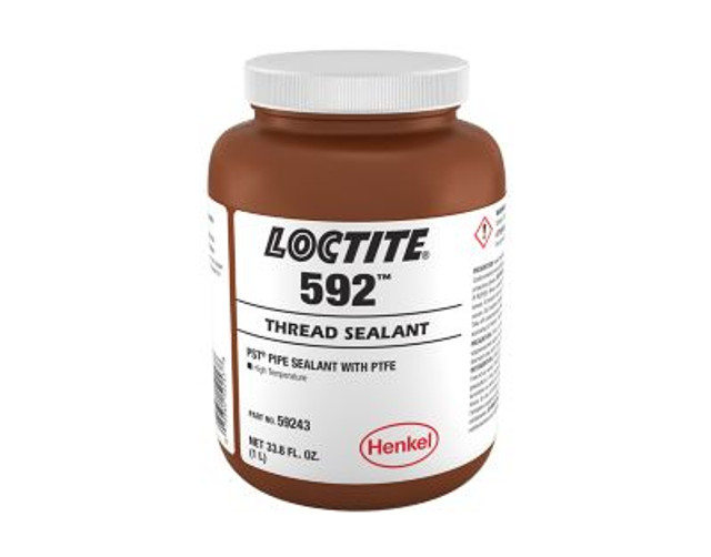 592 PST Thread Sealant, Slow Cure, 50 m L Tube, Loctite | Opaque White