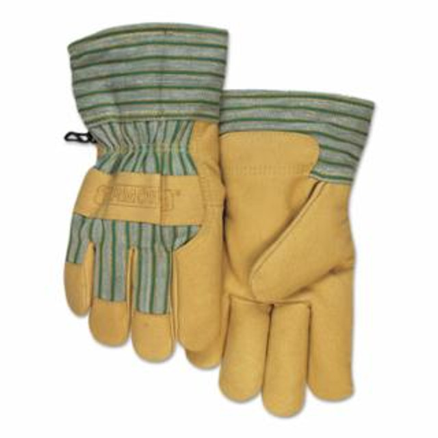 Cold Weather Gloves, X-Large, Pigskin, Gold