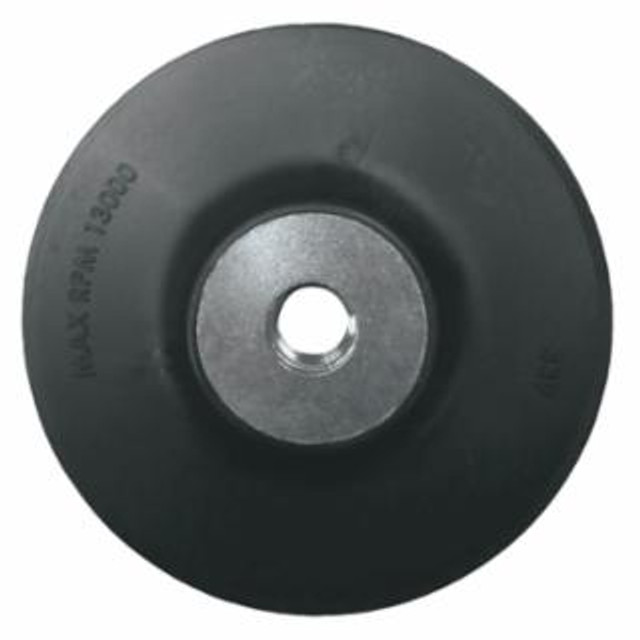 Backing Pad for Resin Fiber Sanding Disc, 4 in X 5/8 in - 11, Medium