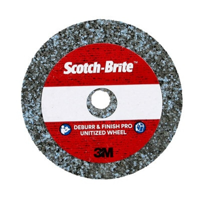 Scotch-Brite Deburr and Finish Pro Unitized Wheels, DP-UW, Extra Coarse+