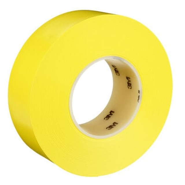 3M Durable Floor Marking Tape 971, Yellow, 2 in x 36 yd, 17 mil