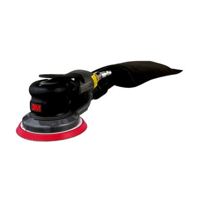 3M Xtract Pneumatic Random Orbital Sander, 5 in, Self-Generated Vacuum