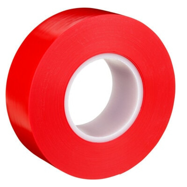 3M Durable Floor Marking Tape 971, Red, 2 in x 36 yd, 17 mil