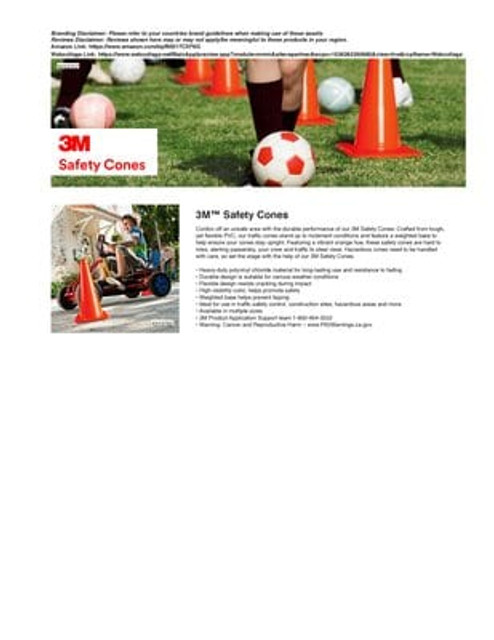 3M Safety Cone eCommerce Page