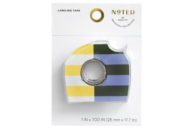 Noted by Post-it® Labeling Tape, NTD6-CTAPE1, 1 in x 700 in (25.4 mm x 17.7 m)