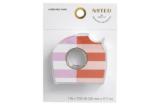 Noted by Post-it® Labeling Tape NTD6-CTAPE2, 1 in x 700 in (25.4 mm x 17.7 m)