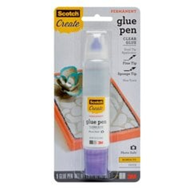 Scotch Glue Pen 019-CFT, 1.6 fl. oz. (47 ml) Industrial 3M Products & Supplies
