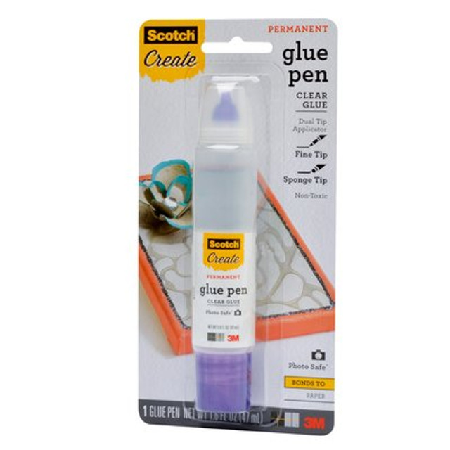 Scotch Glue Pen 019-CFT, 1.6 fl. oz. (47 ml) Industrial 3M Products & Supplies