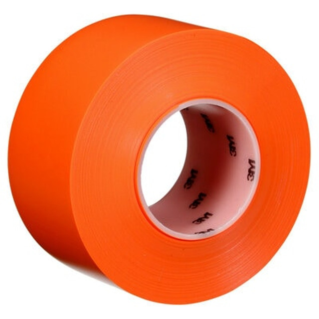 3M  Durable Floor Marking Tape 971, Orange, 3 in x 36 yd, 17 mil