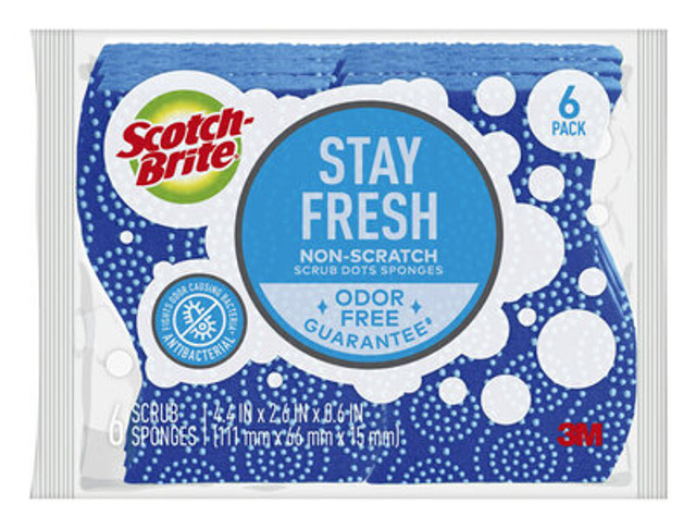 Scotch-Brite(R) Scrub Dots Non-Scratch Scrub Sponge