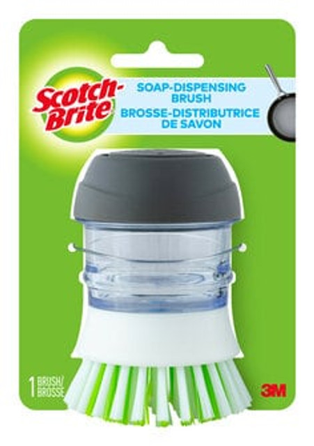 Scotch-Brite Soap-Dispensing Brush 495, 6/1 Industrial 3M Products & Supplies