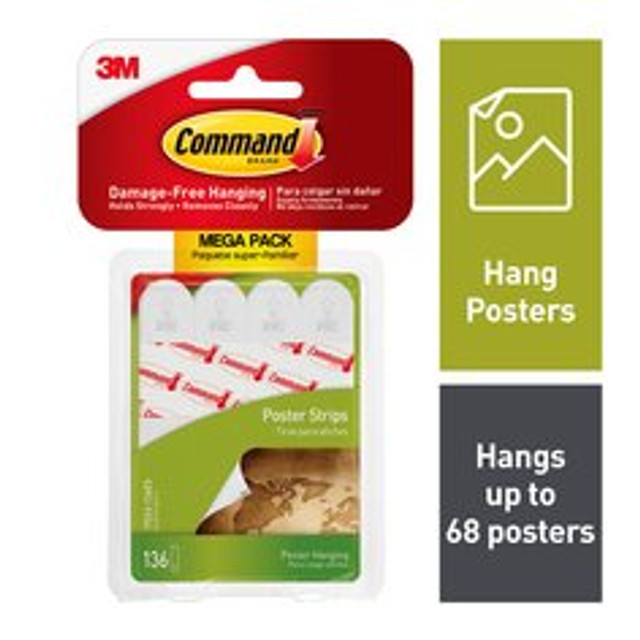 Command Poster Strips Mega-Pack 17024-136ES