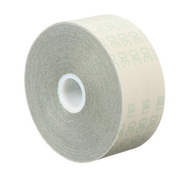 3M Microfinishing Film Roll 372L, 20 Mic 5MIL, T2, Red, 0.866 in x 900 ft x 1-7/8 in (22mmx274.25m), NC, ASO, ERMB, 7 ea/Case