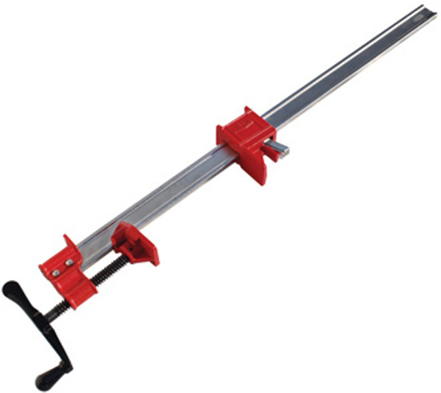 Designed to meet the demanding needs of  industrial workloads. The IBeam is very stiff - will not bend or twist like other clamps over a long distance. These clamps are best for powerful clamping where strength and straightness over a distance are crucial to hold wood in alignment. BESSEY IBeam clamps are ideal for high-demand industrial and institutional woodworking. Available in 8 sizes, ranging from 24  to 96 inches in capacity. BESSEY. Simply better.