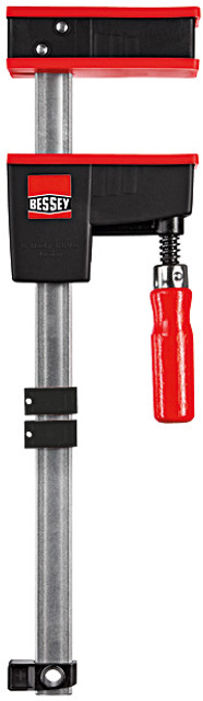 Long known for their premium full-sized K BODY REVO parallel clamp; BESSEY set out to produce a more compact version of this industry icon. The result of this effort is the K BODY REVO Jr.. This new product offers full-size parallel clamp performance in a new and more compact configuration and, at a great price point. The K BODY REVO Jr. is a clear example that quality, value and performance do not always have to mean big. Once the German team came to grips with the design challenges they were able to create a physically smaller clamp but, one which still produces 900 lbs of clamping force. This truly parallel clamp uses steel drawn at BESSEY’s own facilities in Germany and, because less steel is used, the cost of production (and the retail price point) was able to be reduced. The expectation is that this new product offering will attract those woodworkers that want a serious parallel clamping tool that is a little lighter to work with or…is a little lighter on the pocketbook or…both. BESSEY. Simply better.
