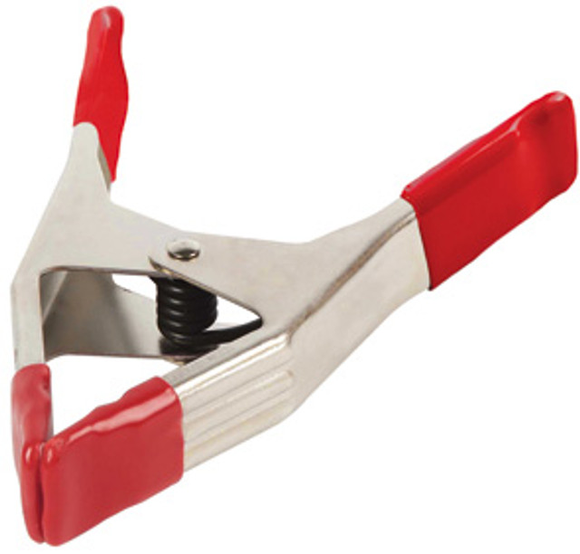 Spring clamps are convenient wherever relatively light pressure is adequate and speedy application and removal are important. Spring clamps are designed as a quick and easy answer to many clamping needs in the home, workshop or on the job site. The "XM" series is BESSEY's steel spring clamp line. Nickel plated to resist corrosion with vinyl tips and handles for improved grip. Versions with a -NPT suffix are also nickel plated but without any vinyl grips & tips. BESSEY. Simply better.