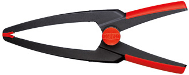 Spring clamps are convenient wherever relatively light pressure is adequate and when speedy application and removal are important. Spring clamps are designed as a quick and easy answer to many clamping needs in the home, workshop or on the job site. The XC series is BESSEY's line of plastic spring clamps. They are made from durable, light weight polyamide compound with soft cushion-grip inserts in the handles. That are available in a wide range of sizes including 2 with a needle nose design. BESSEY. Simply better.