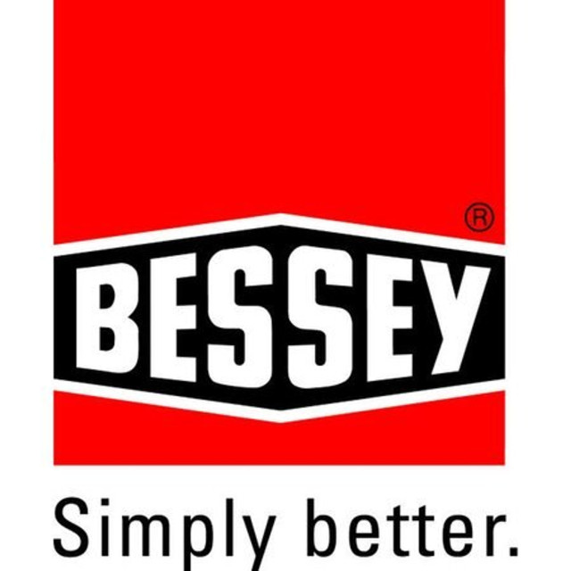 The BESSEY 540 series c-clamps are made of high tensile, ductile iron casting.  This provides excellent strength in a cast frame c-clamp. The black oxide spindle resists corrosion. Tremendous range of capacities; from 2-1/2 to 14 inches. Wide range of applications in metal fabrication, woodworking, auto repair etc…. BESSEY. Simply better.