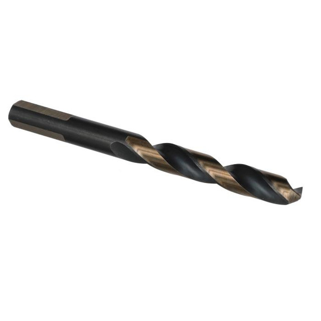 3/16 High Speed Steel  3-Flat Black And Gold Contractor Drill