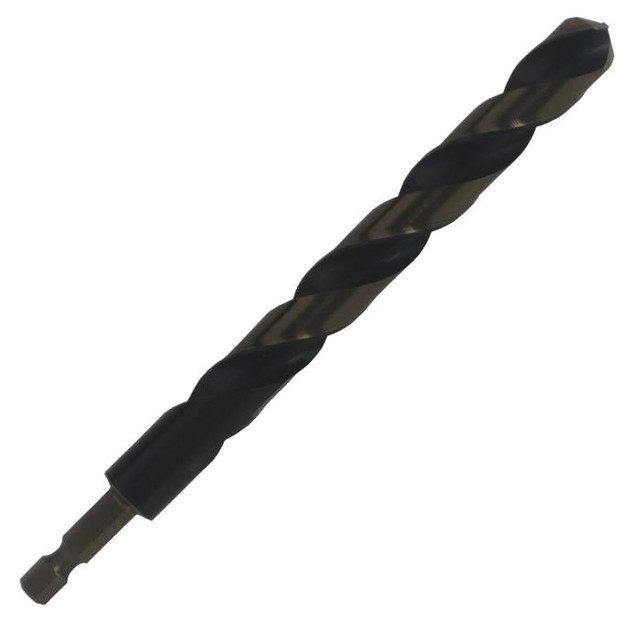 29/64 Kfd Black And Gold Quick Change Hex Shank Drill