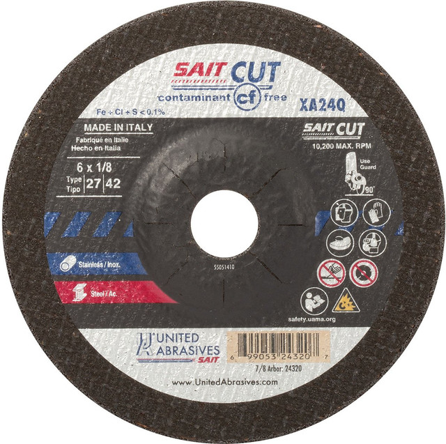 3/32" & 1/8" Cutting Wheels,XA24Q Contaminant-Free cutting on stainless steel,  Products 24310