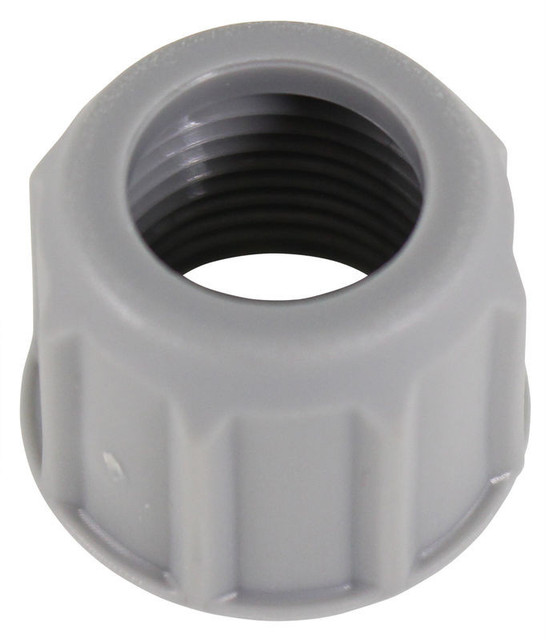 Smith Performance 182928 Poly Cap Nut; Gray