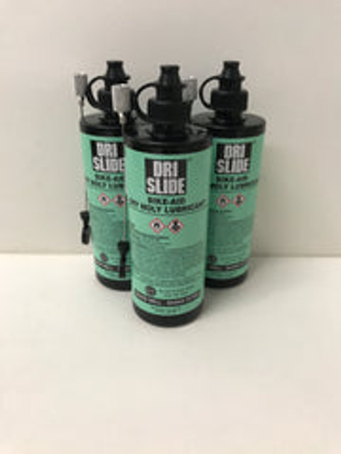 Dri-Slide Bike Aid Lubricant, 4oz Plastic Spout-Top Bottle with needle applicator