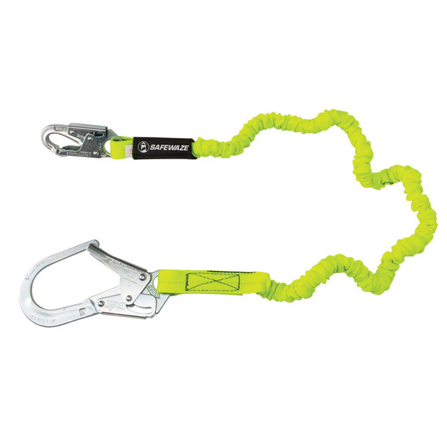 PRO 6' Stretch Internal Energy Absorbing Lanyard: Rebar Hook