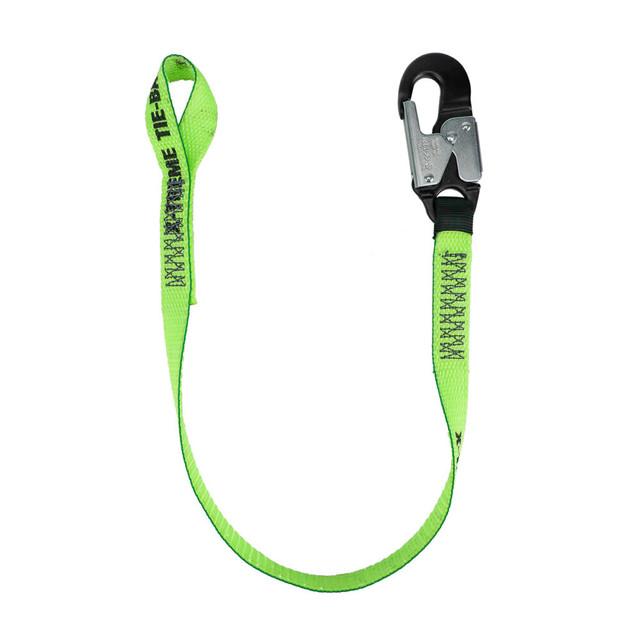 37" Tie-Back Leg: SL, Alu Snap Hook