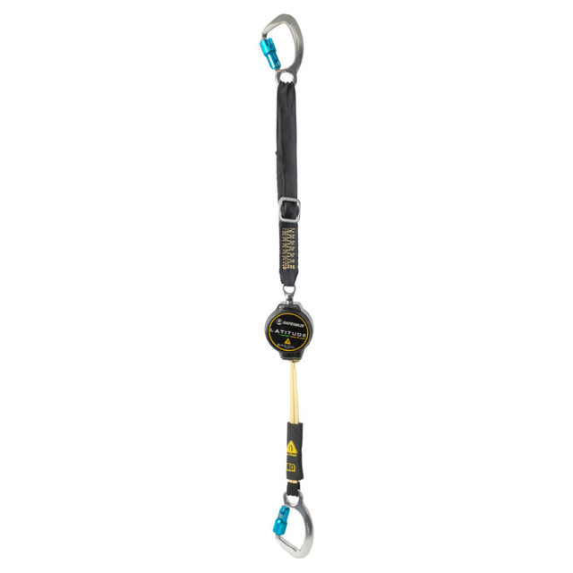 Latitude Pro Arc Flash 7' Single Web SRL-P: 18-22" Adj. Aramid Ext., Alu Captive Eye Carabiners