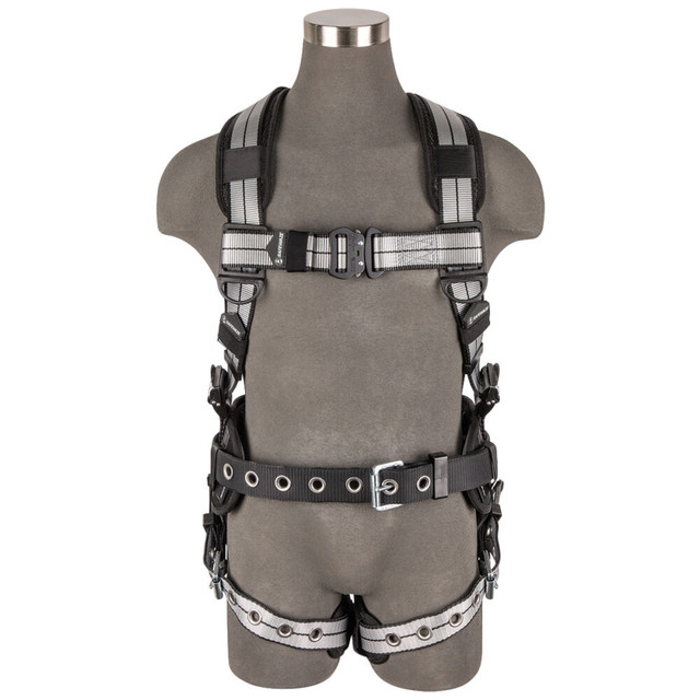 PRO+ Slate Construction Harness: Alu 1D, Alu QC Chest, TB Legs | 020-1196